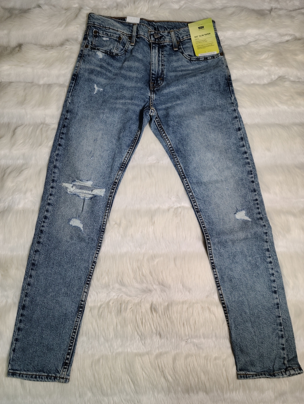 Levi's 512 Slim Taper Blue Jeans Men 31x32 NWT